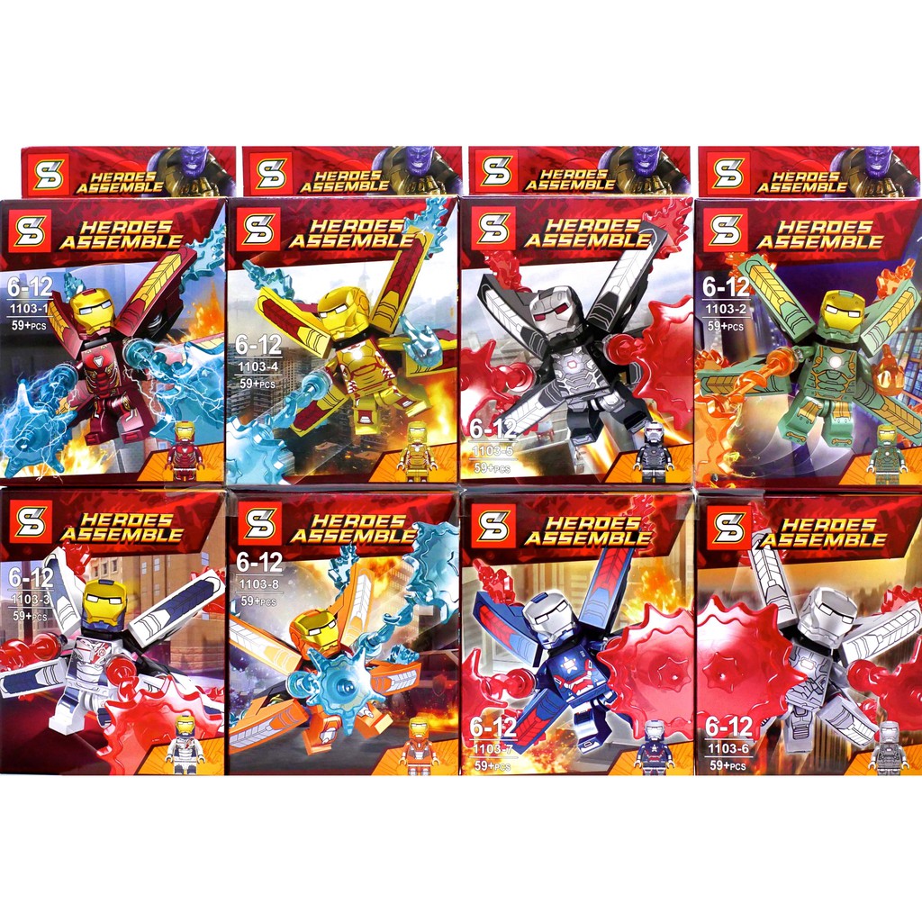 Lego heroes assemble iron man new arrivals