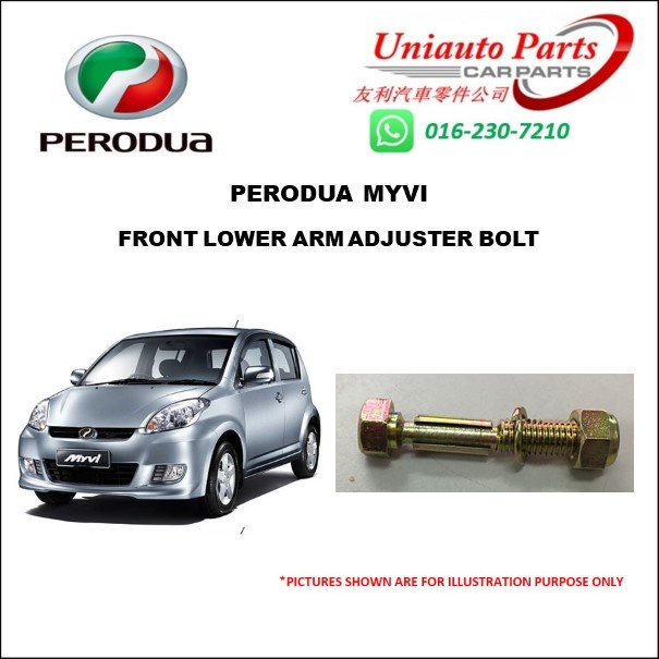 PERODUA MYVI FRONT LOWER ARM ADJUSTER BOLT | Shopee Malaysia