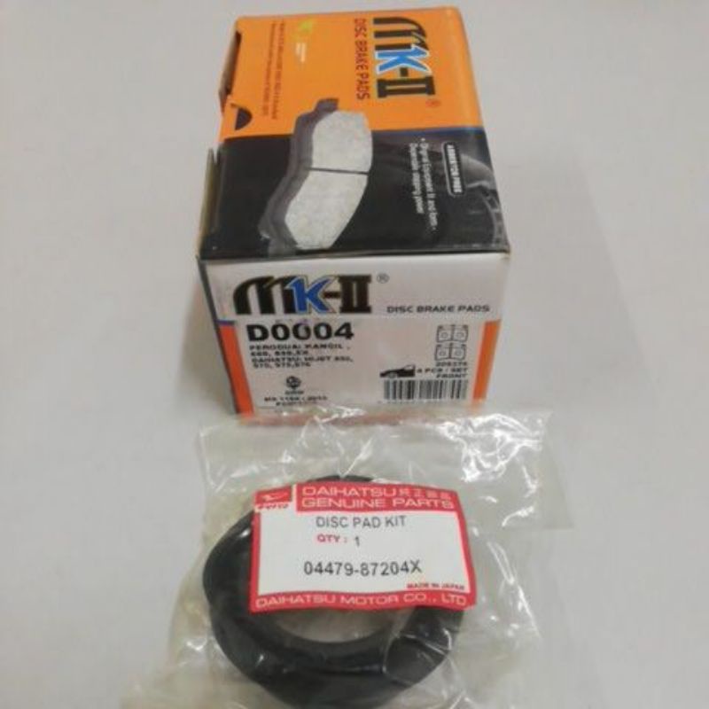 Perodua kancil 850 brake disc pad + repair kit set original (free