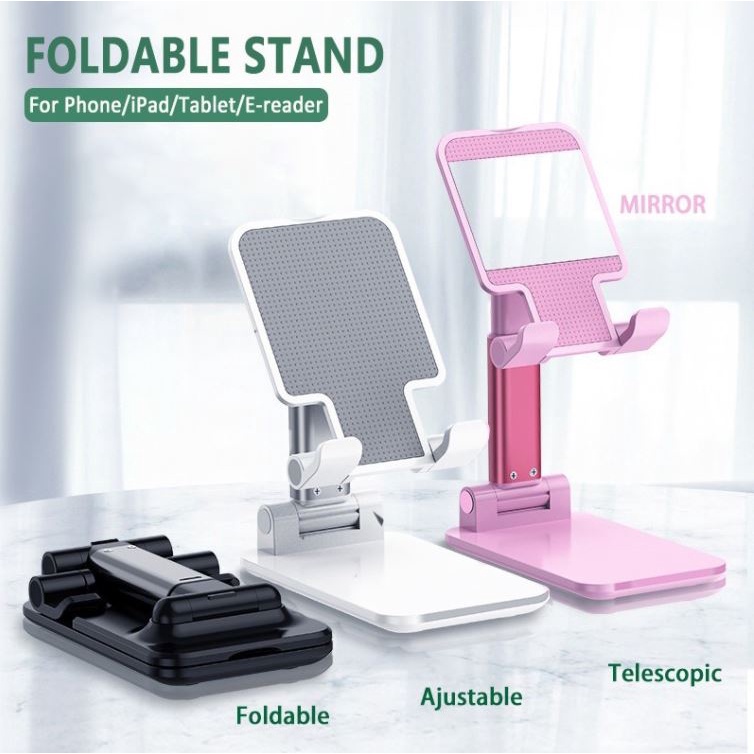 Universal Mounts Folding Multifunction Phone Desktop Mobile Stand Cell Phone  Holder Tablet Holder Support For IPad Mobile For Iphone From Trust4u, $1.62