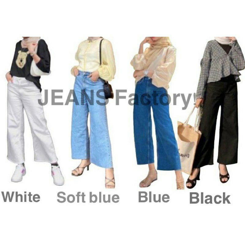 plazo jeans for women