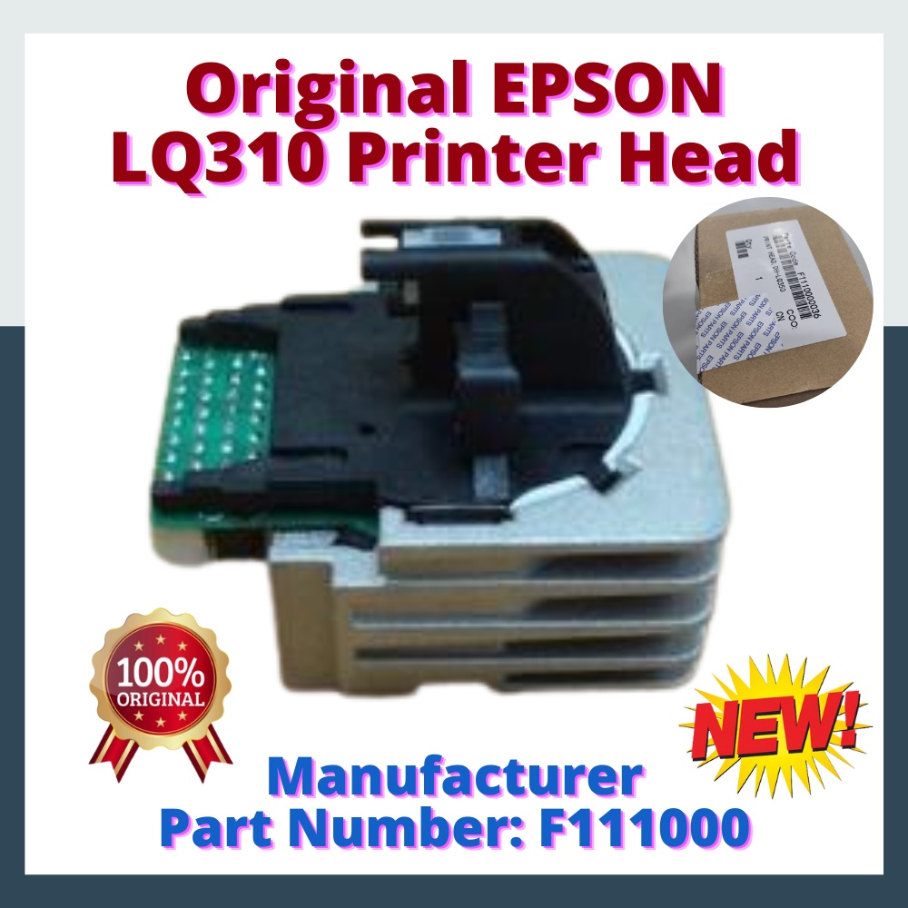 Genuine Original Epson Lq310 Print Head Epson Lq310 Printer Head Epson Printhead Lq 310 Print 1360