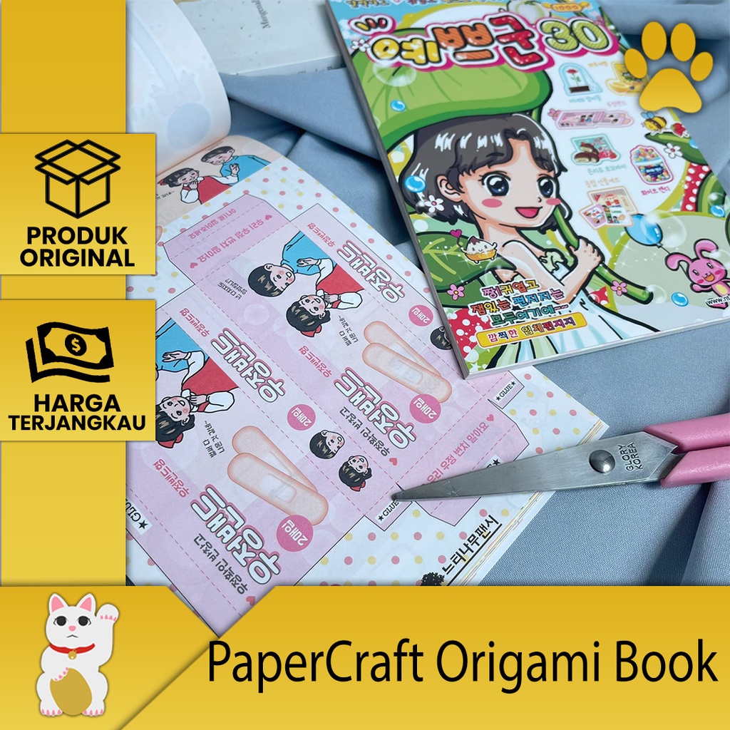 [LuckyFortuna88] Korean origami book Version Number 30 Korean Food