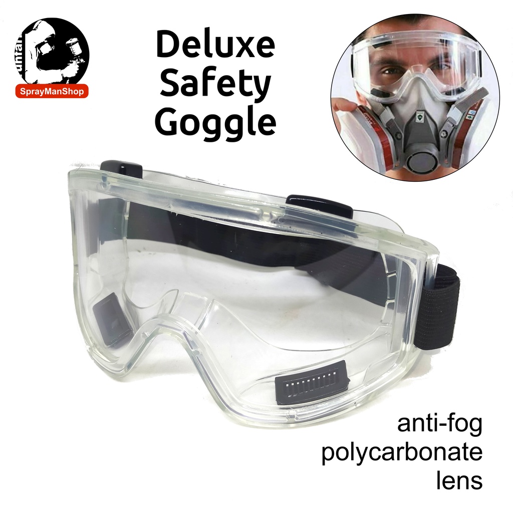 Deluxe Overspray Safety Goggle Spray Painting Industrial Safety Uses