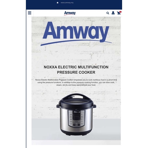 Produk discount noxxa amway