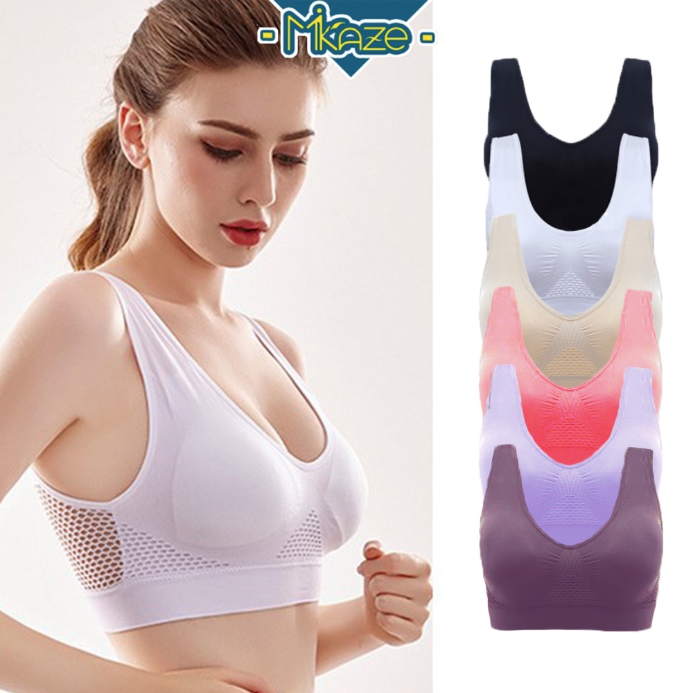 WX082 Sport Bra Women Ladies Bra Push Up Bra Plus Saiz Bra Sukan