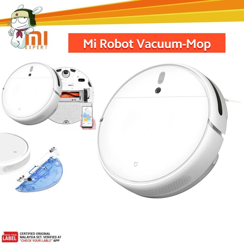 [𝐁𝐔𝐘 𝐖𝐈𝐓𝐇 𝟏𝟎𝟎 𝐀𝐒𝐒𝐔𝐑𝐀𝐍𝐂𝐄 Original] Xiaomi Mijia Mi Robot Smart Vacuum