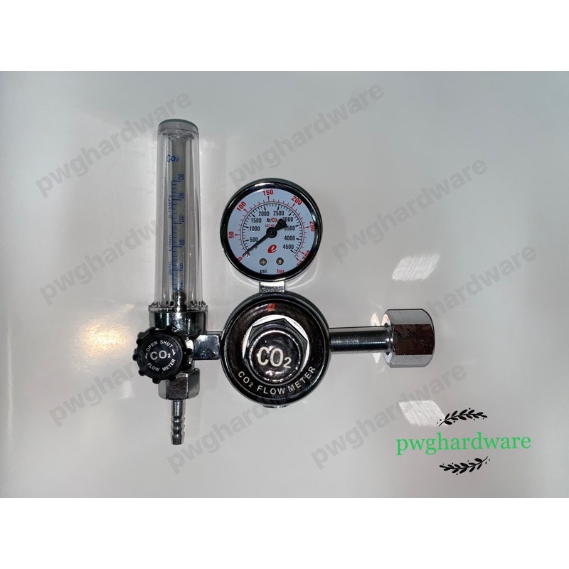 'YMH' CO2 MIG/MAG Welding Gas Flow 38.meter Pressure Flow Regulator ...