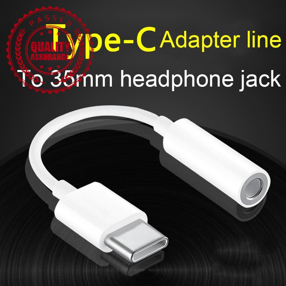 TypeC Audio Adapter Cable 3.5mm Female Headphone Jack Adapter Shopee