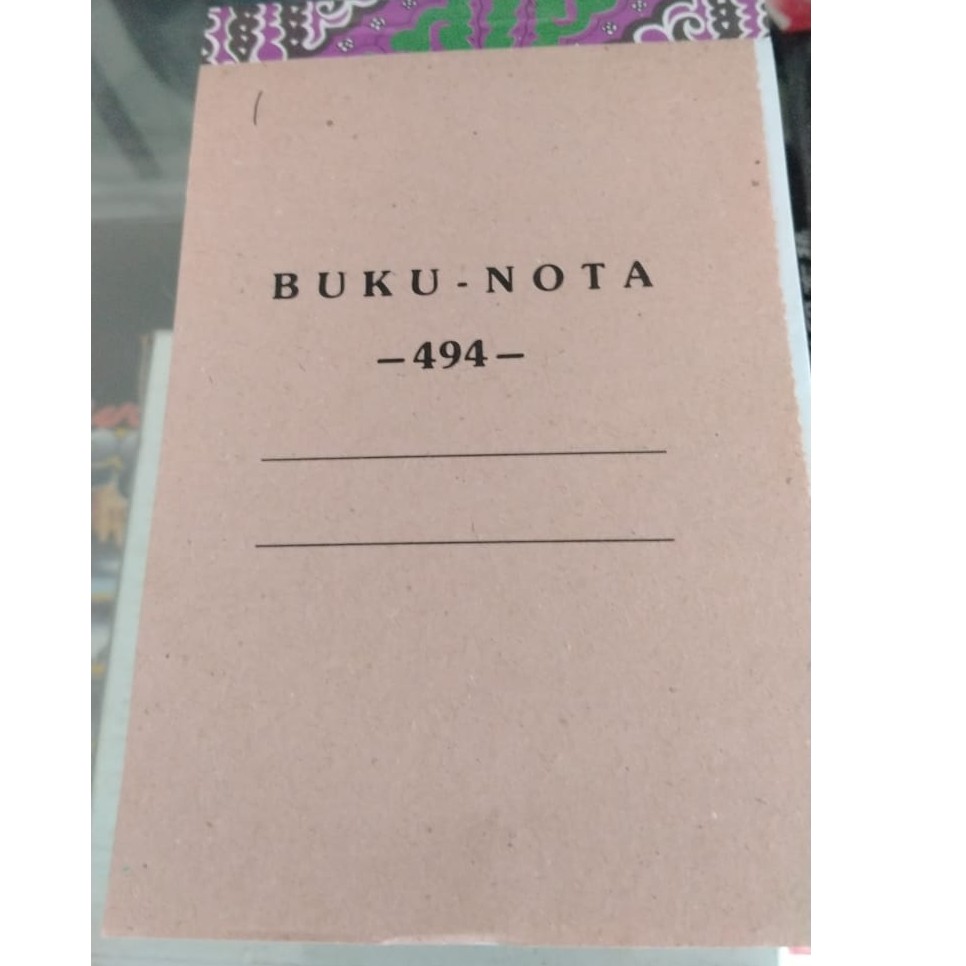 SMALL 1PLY NOTE BOOK 494 SIZE 105X160 MM | Shopee Malaysia
