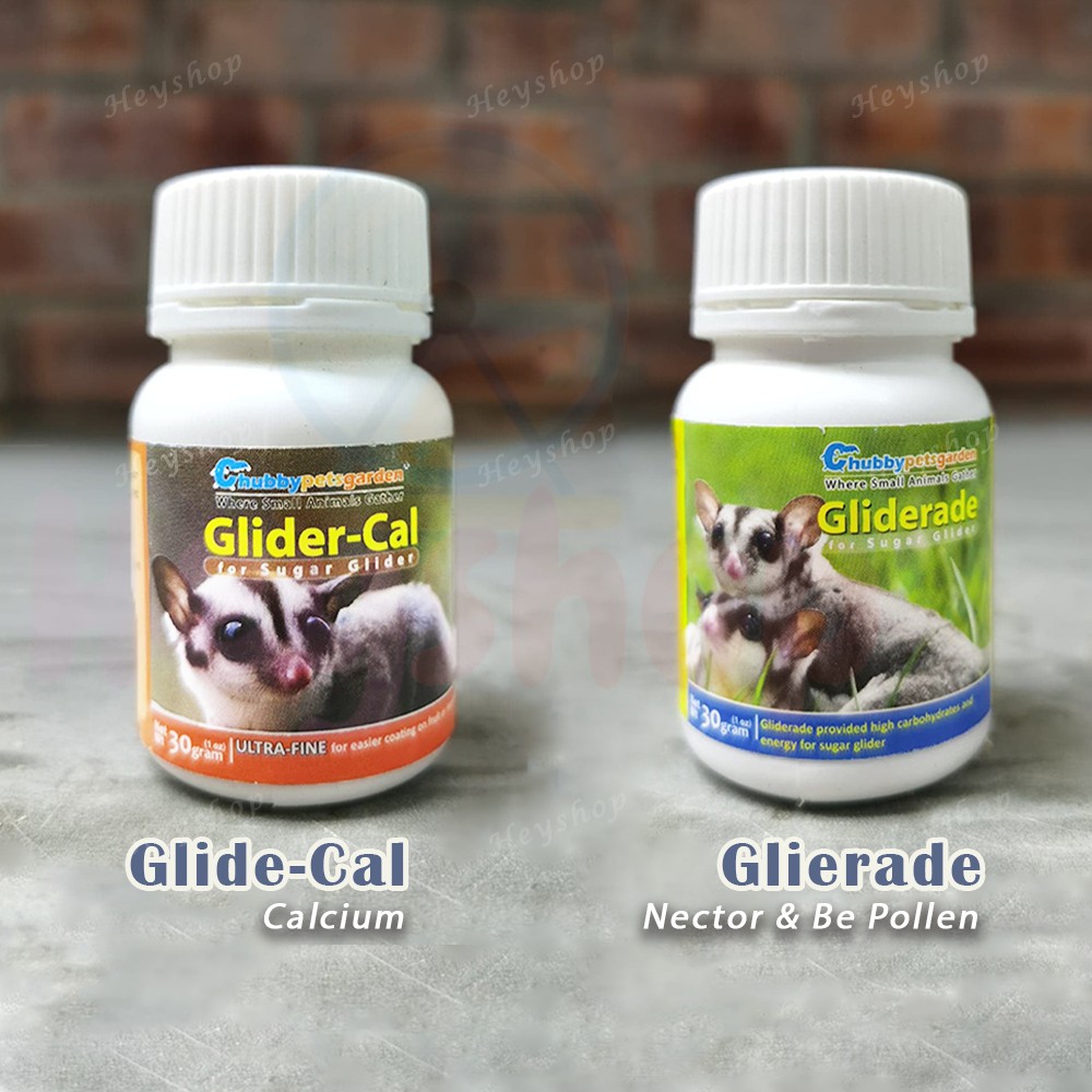 Gliderade / GliderCal 30g Sugar Glider Nectar & Bee Pollen/ Calcium