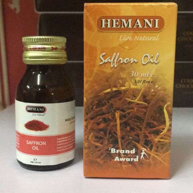 HEMANI SAFFRON OIL ( 20ml) Shopee Malaysia