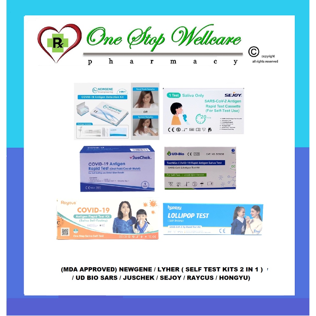 (MDA APPROVED) COVID TEST KIT (NEWGENE / RAYCUS / HONGYU) Shopee Malaysia