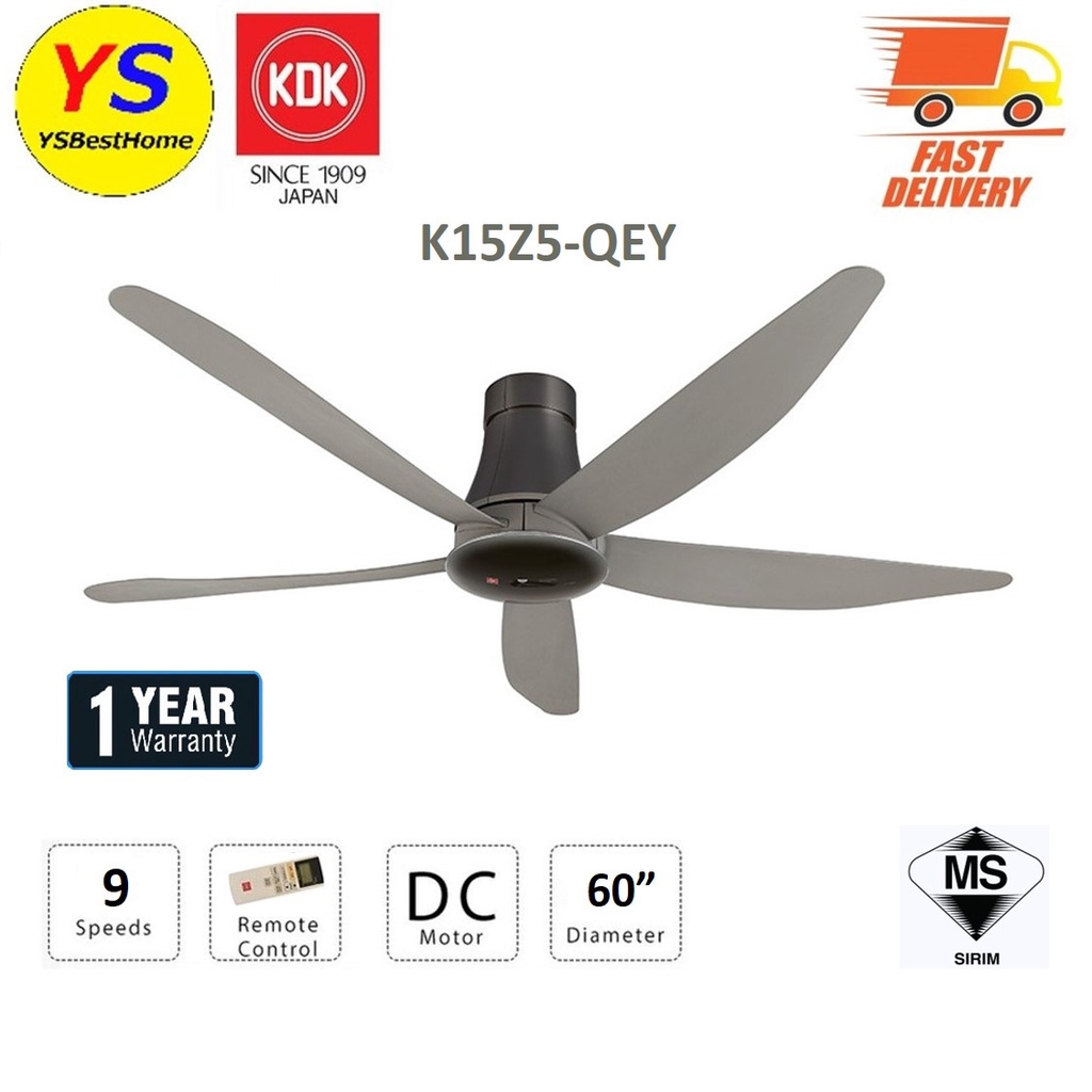 KDK Ceiling Fan K15Z5-QEY | Shopee Malaysia