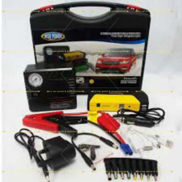 Jumper Cable kereta powerbank jumper jump starter jump start durable
