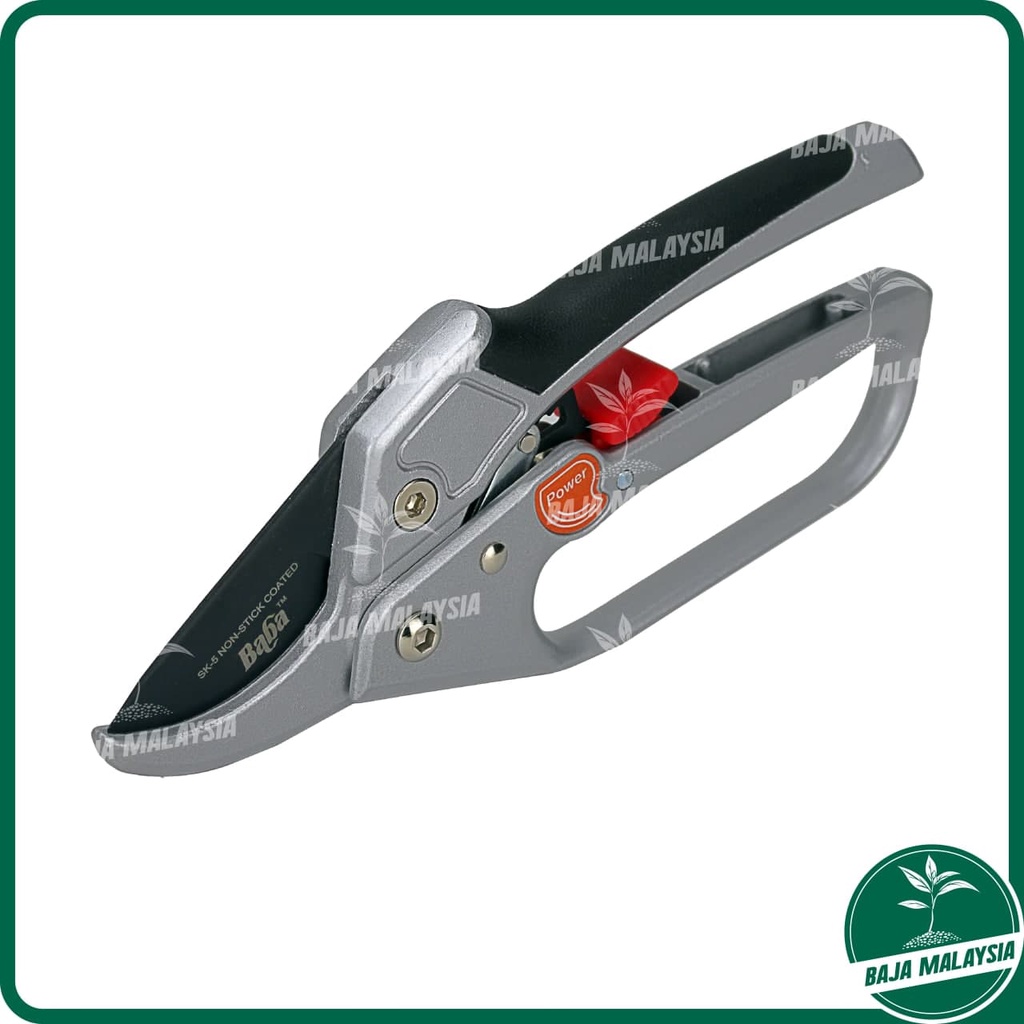 BABA Heavy Duty Aluminium Ratchet Pruner GP-1009 Gardening Plant Flower ...