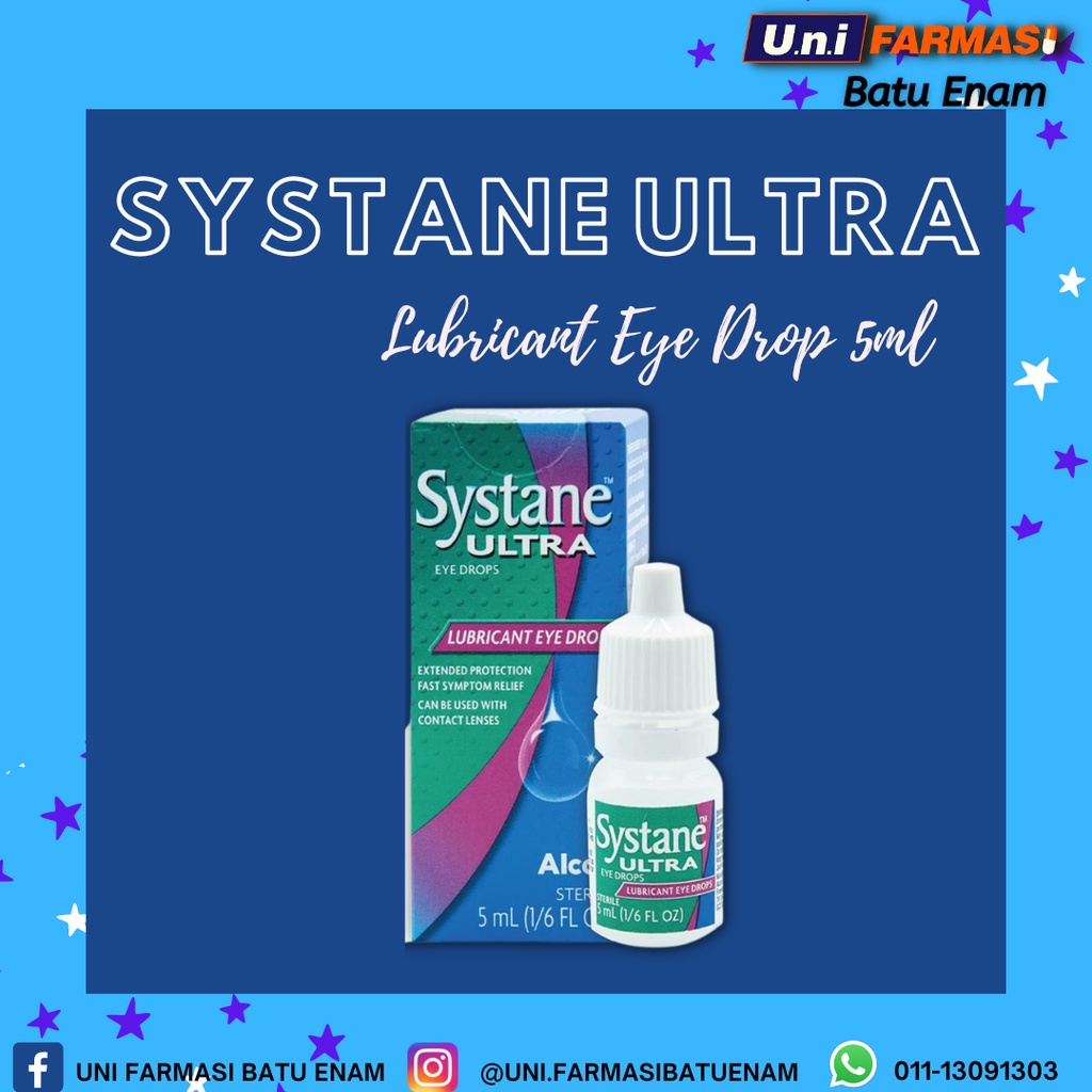 SYSTANE ULTRA LUBRICANT EYE DROPS 5ML Shopee Malaysia
