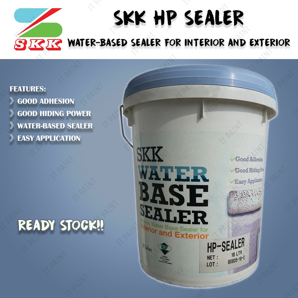 SKK HP Sealer 18 Liter ; Wall Sealer for Interior and Exterior Cat  Undercoat Dinding Putih