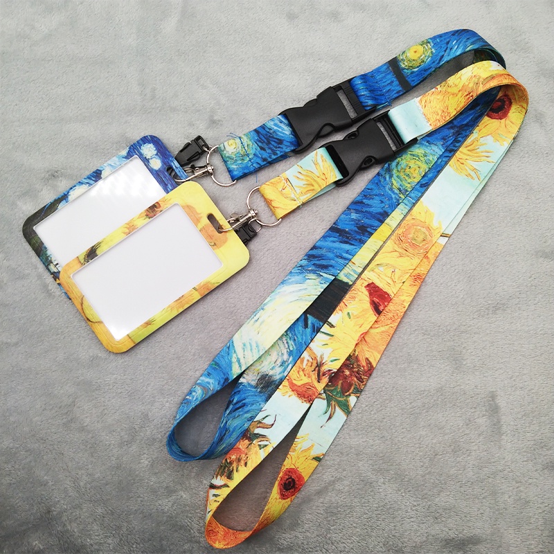 Van Gogh Painting Neck Straps With ID Card Sleeve Protector For CellPhone  Straps Student Card ID Tag Holder Keychain Rope Anti-Lost Rope | Shopee  Malaysia
