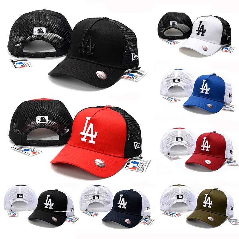 Los Angeles Dodgers LA 2021 New Trucker Cap New Era Hats for Men Women Sports Snapback Baseball Cap