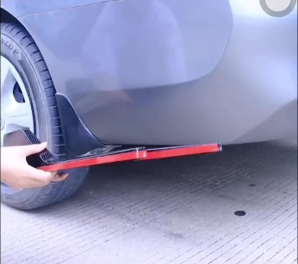 New Universal Rear Bumper Lip Diffuser Winglet Wings Anti-crash ...