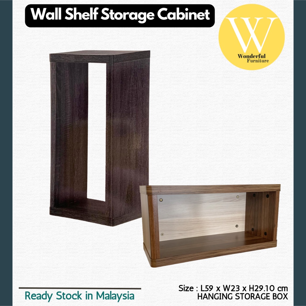 WONDERFUL TAPA Hanging Storage Box Display Box Wall Cube Display