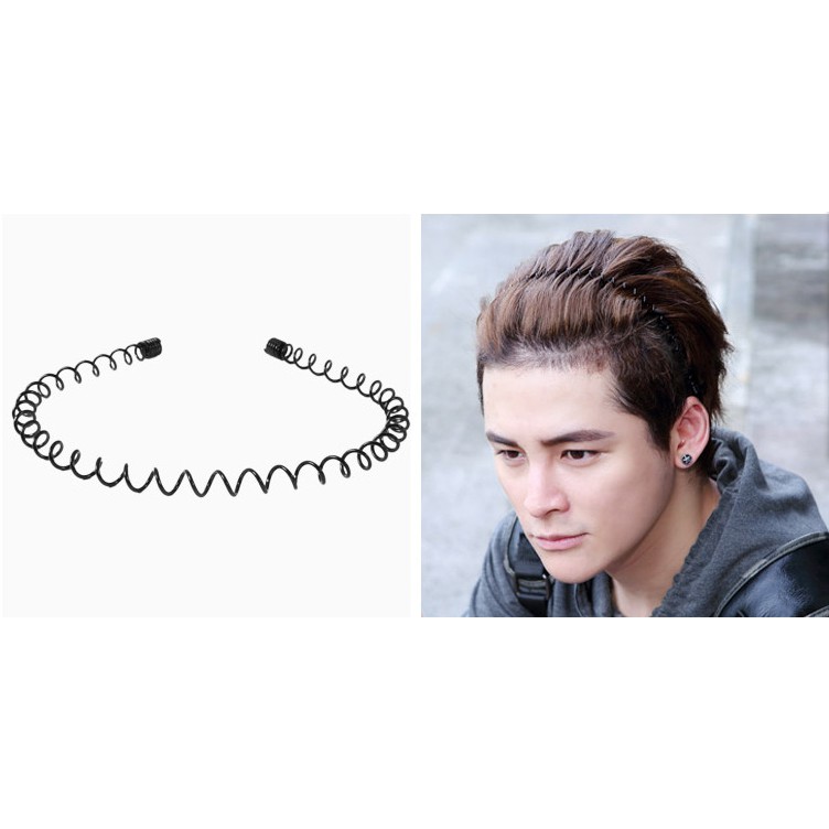 Cekak Rambut Besi Unisex Metal hairband spring Headband (RM0.55/1pcs ...