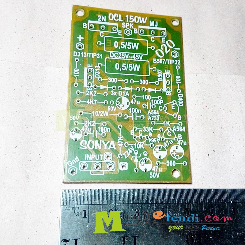 Pcb Power Amplifier 150Watt MONO SONYA 020 | Shopee Malaysia