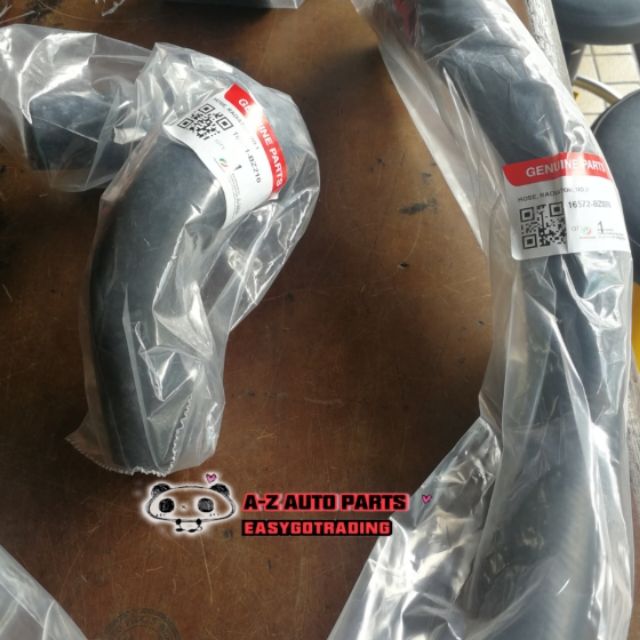 ORIGINAL PERODUA MYVI LAGI BEST RADIATOR HOSE /WATER HOSE GENUINE ...