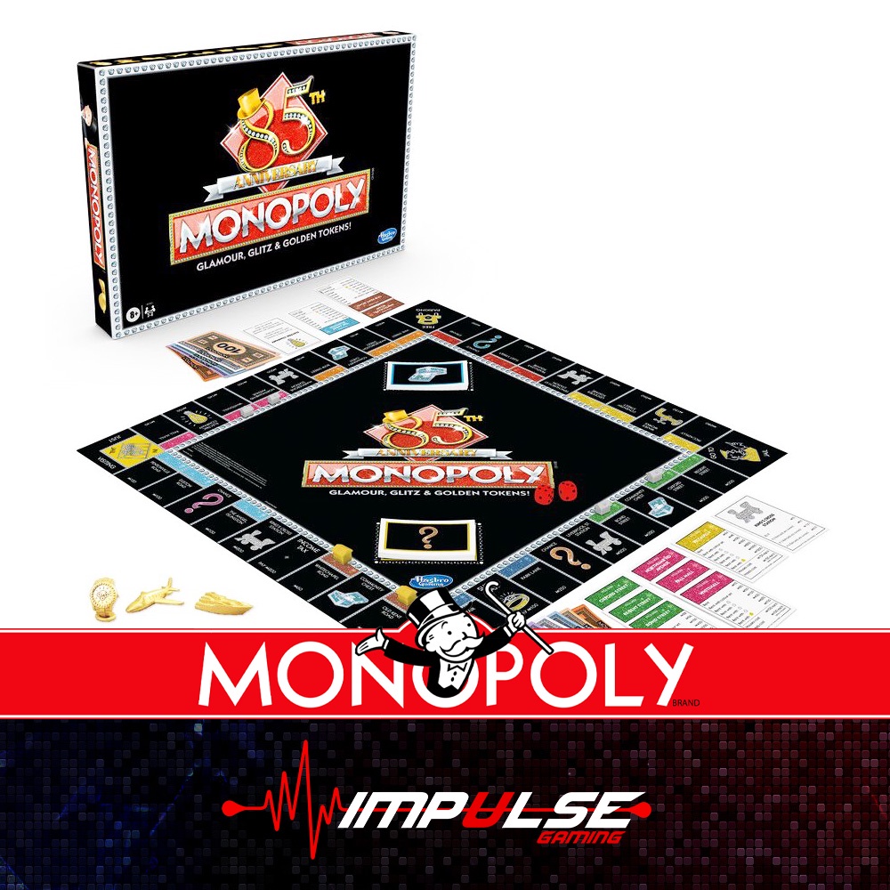 Hasbro Monopoly Board Game - 85th Anniversary Edition | Shopee Malaysia