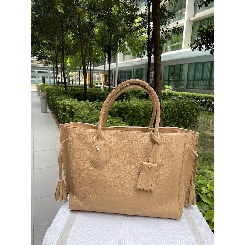 Authentic Longchamp Penelope Medium Tote Bag