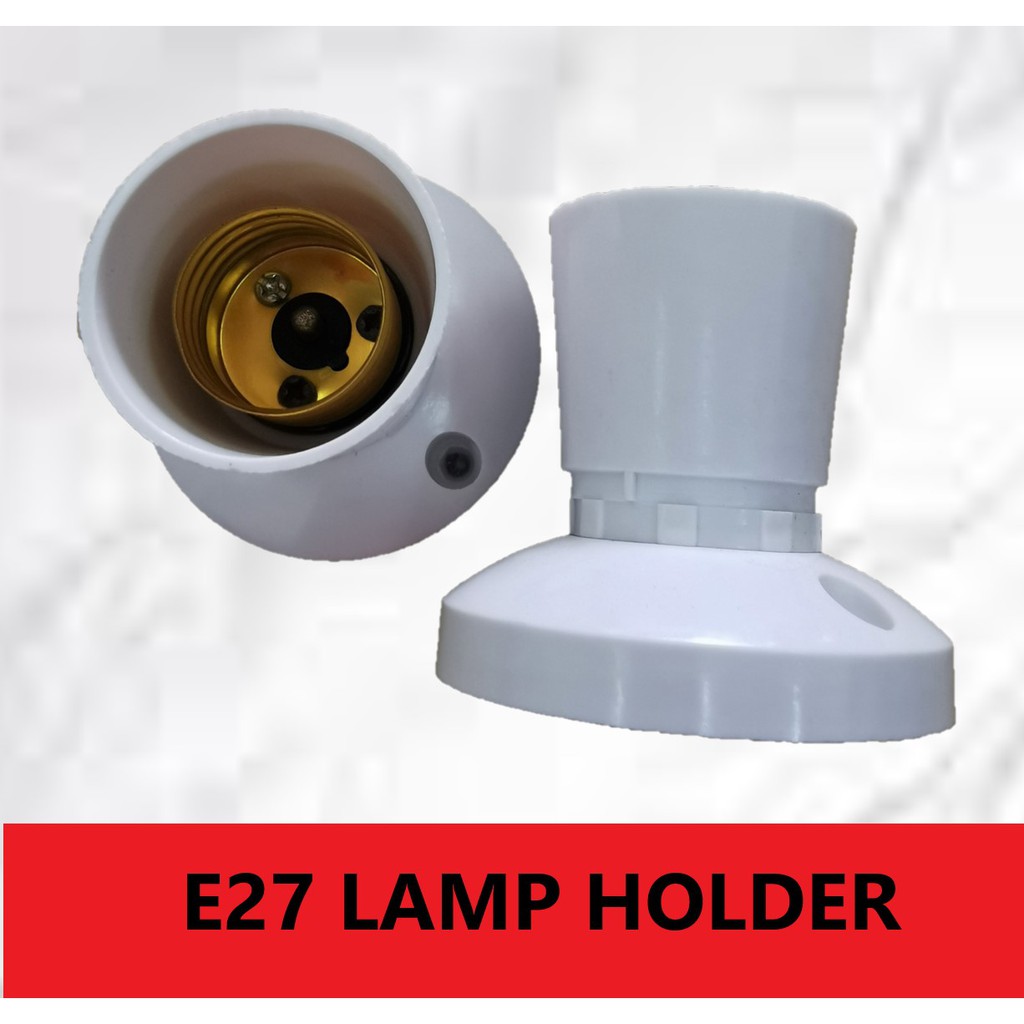 E27 Lamp Holder / Tapak Mentol E27 Batten Lamp Holder / Socket Light