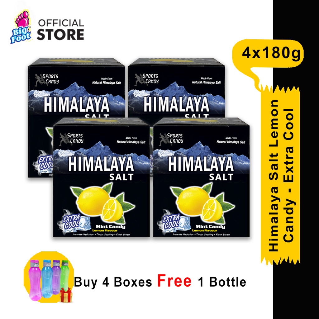 Candy Himalaya Salt Lemon Mints Sweets Hydration Throat Soothing Fresh  Breath