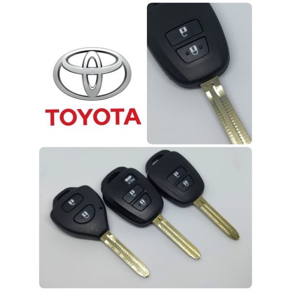Toyota Key vios yaris Frame 2 Buttons-3 Buttons Beautiful Work With A ...