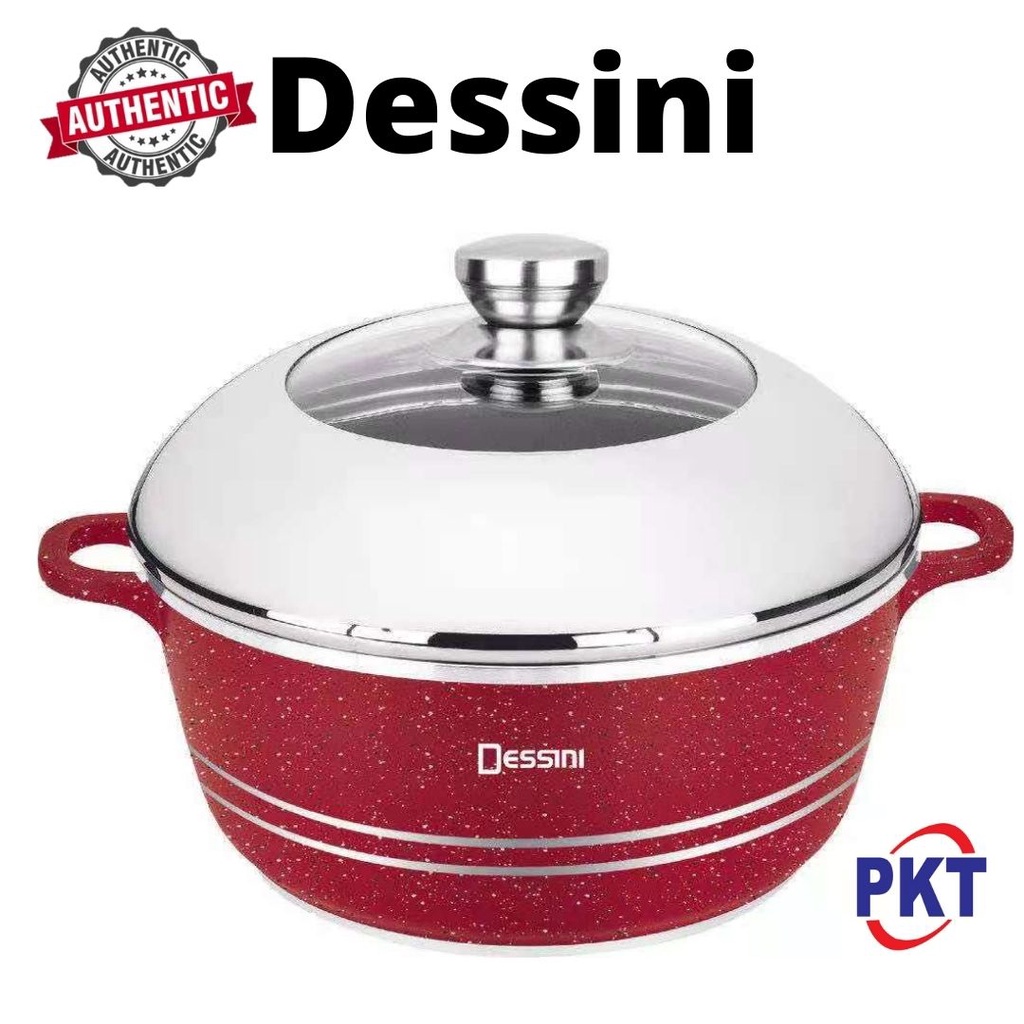 Periuk Rendang Besar Jumbo Dessini 40cm Penutup Steel Dome / Jumbo Pot ...