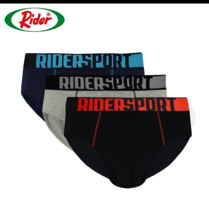 Rider Sport Mini Brief Man R916B (3pcs) | Shopee Malaysia