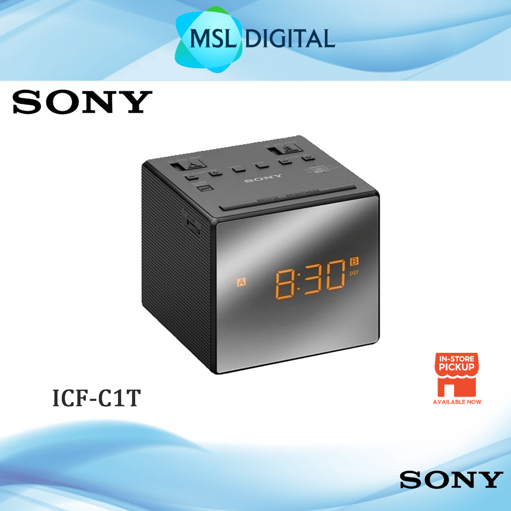 Sony ICFC1T ICFC1T C1T FM Tune Alarm Radio Clock Shopee Malaysia