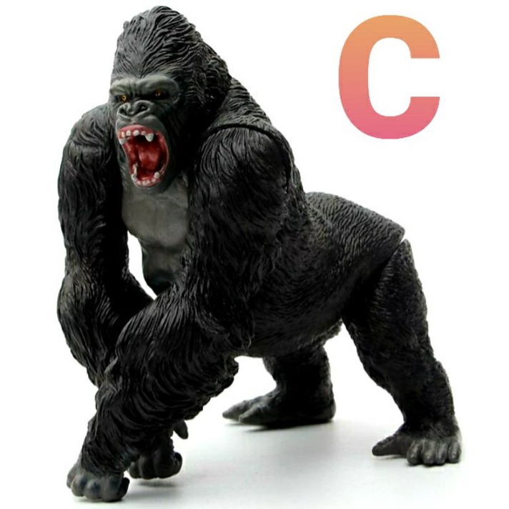 👍READY STOCK👍 RAMPAGE GORILLA FIGURE ABILNO GORILLA APE KING