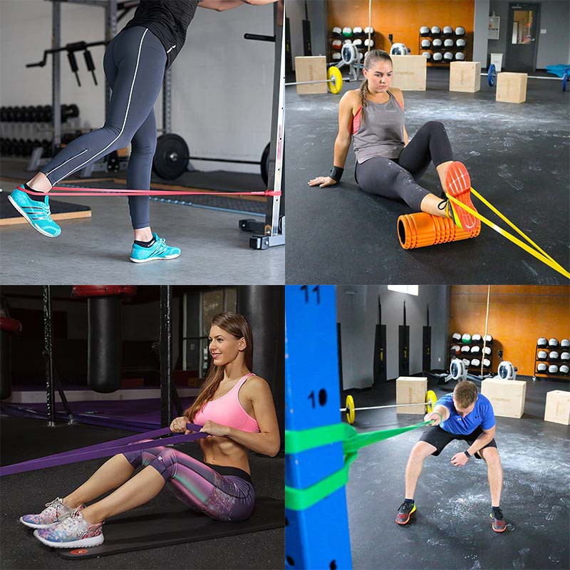 Tali Getah Untuk Bersenam Elastik Pull Up Assist Resistance Band