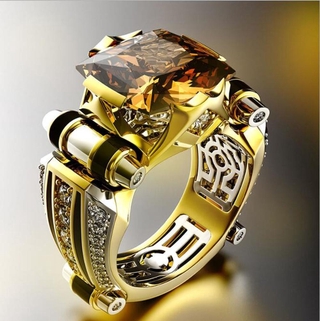 Black Rose - King Rings Luxury Metal Cock Ring 14Kt Rose Gold Plated