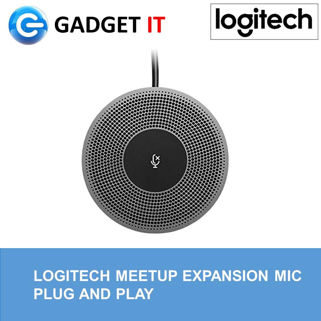 LOGITECH EXPANSION MIC FOR MEETUP, PLUG AND PLAY, WIDEBAND, NOISE ...