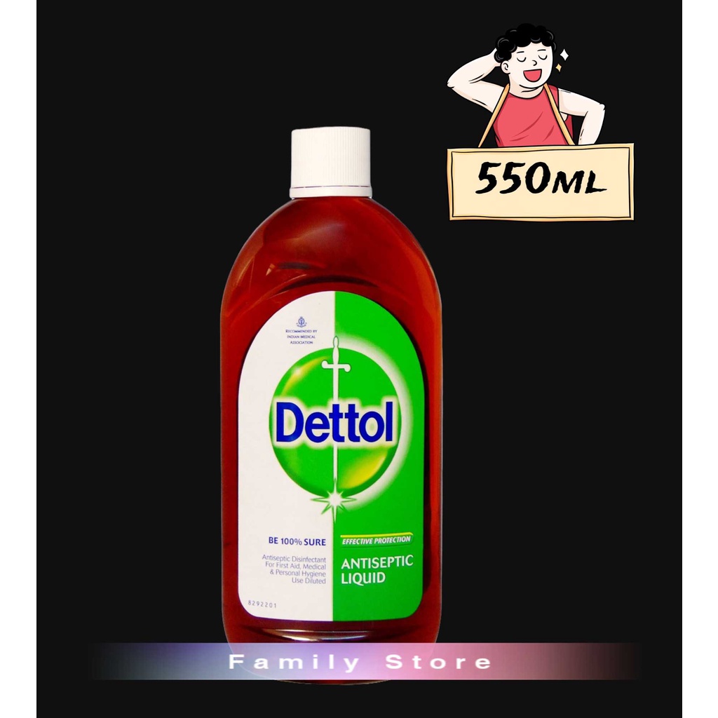 Dettol Antiseptic Liquid 550ml Shopee Malaysia