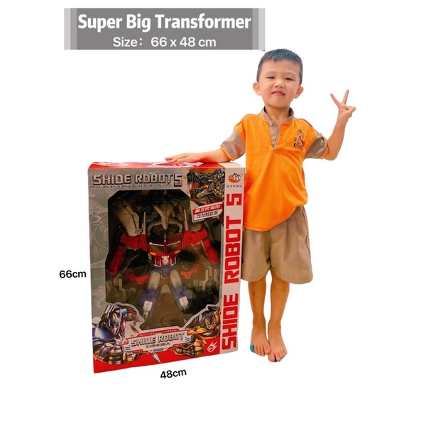 Transformers Bumblebee Optimus Prime 42cm Extra Big Transformer Robot