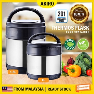 Thermos THERMOcafe Combo Pack 1.0L Slim Vacuum Flask