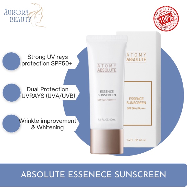 Atomy Absolute Essence Sunscreen Sunblock 凝翠焕肤防晒乳 SPF50+PA++++ (40ml