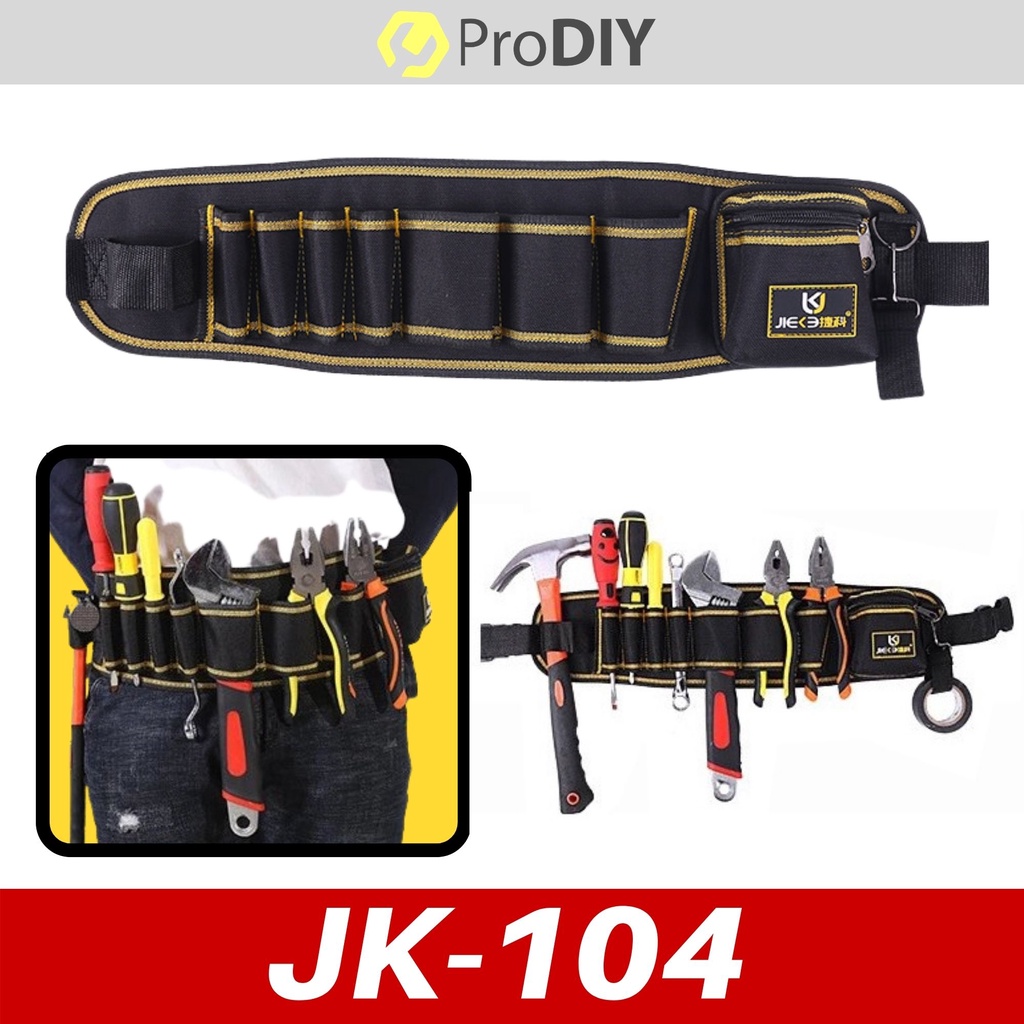 PRODIY Hardware Tool Kit Bag Waist Pocket Pouch Tool Bag Tools Storage