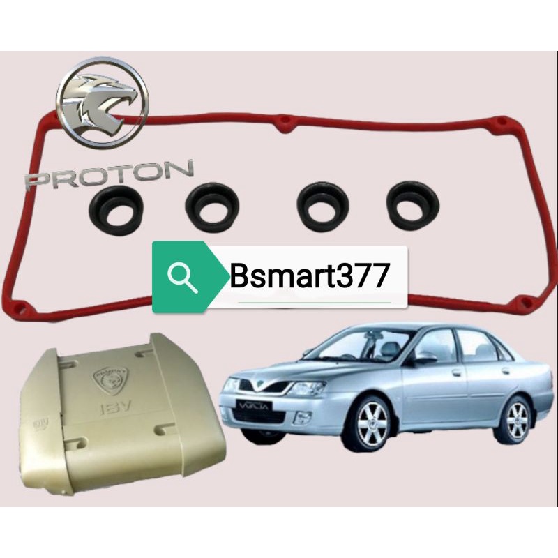 Proton waja 1.6 mmc 4g18 engine valve cover gasket silicone & plug