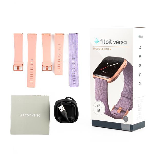 Fitbit versa cheap lavender rose gold