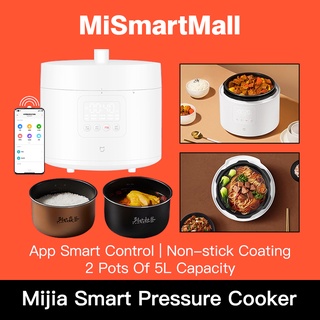 Xiaomi Mijia Electric Pressure Cooker 2.5L Multifunctional Rice Cooker  Small Hot Pot Pressure Cooker Powder Coating Smart Recipe