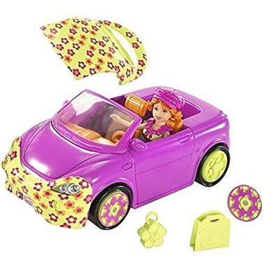 Polly Pocket Quik Clik Car Cool Cruiser Lea | Shopee Malaysia